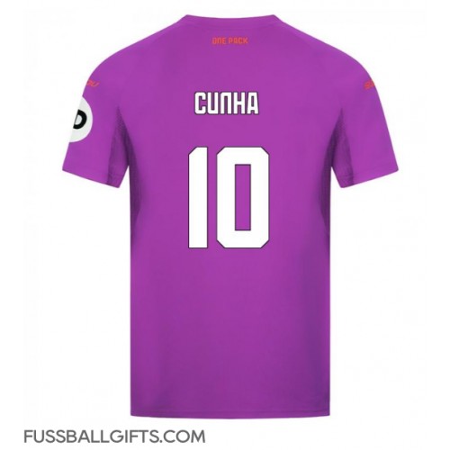 Wolves Matheus Cunha #10 Fußballbekleidung 3rd trikot 2024-25 Kurzarm